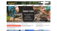 Desktop Screenshot of eurekatentscanada.com